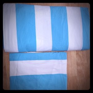 Pottery Barn Kids Rugby Stripe Duvet Cover/Sham